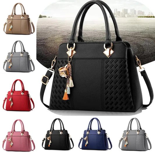 LKEEP Designer Leather Handbag