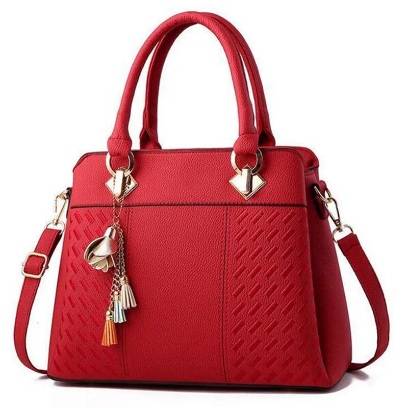 LKEEP Designer Leather Handbag