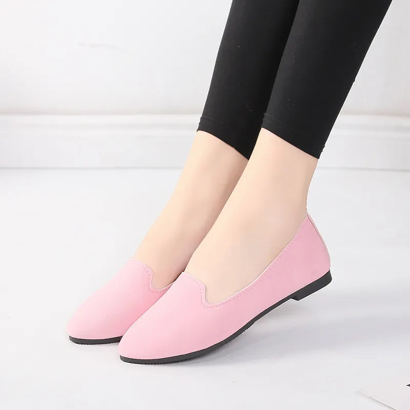 Women's Slip-on Flats (size 9-12)