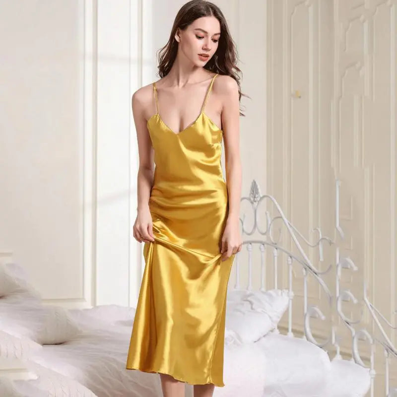 Satin and Rayon Nightgown
