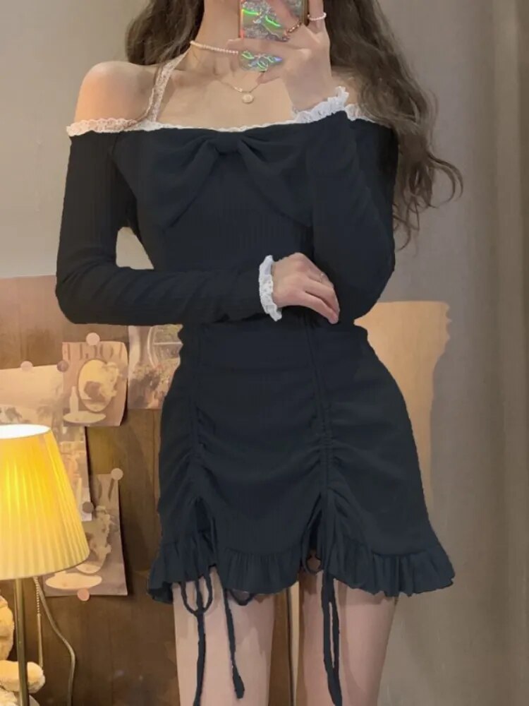 QWEEK Korean Style Dress