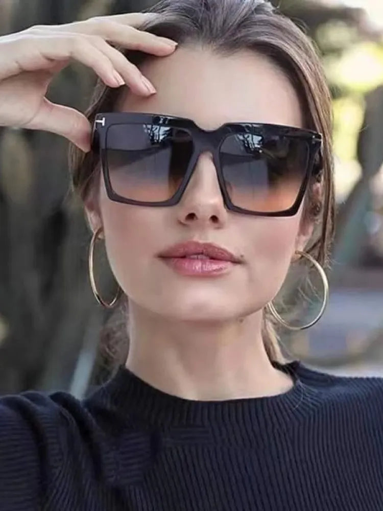 Women's Square Vintage Sunglasses